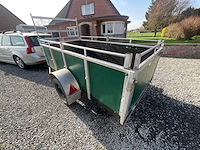 Enkelassige utilitywagenaanhanger met verlengstukken - afbeelding 3 van  9