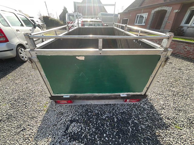 Enkelassige utilitywagenaanhanger met verlengstukken - afbeelding 4 van  9