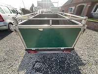 Enkelassige utilitywagenaanhanger met verlengstukken - afbeelding 4 van  9
