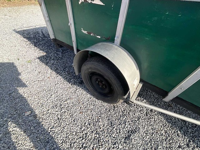 Enkelassige utilitywagenaanhanger met verlengstukken - afbeelding 8 van  9