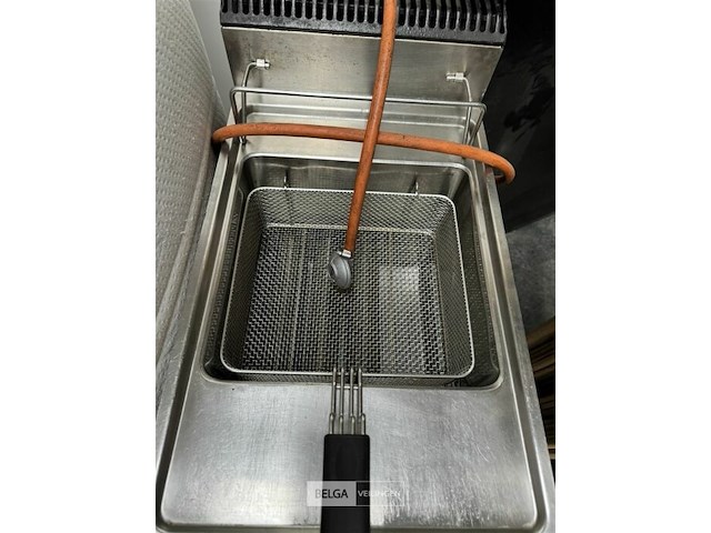 Enkelvoudige friteuse op gas mas-baga - afbeelding 2 van  3