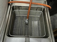 Enkelvoudige friteuse op gas mas-baga - afbeelding 2 van  3