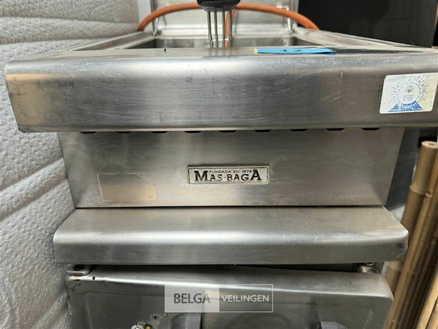 Enkelvoudige friteuse op gas mas-baga - afbeelding 3 van  3