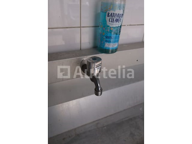 Enkelzijdige, aan de muur gemonteerde gemeenschappelijke wastafel - afbeelding 3 van  4