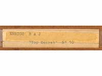 Enrico baj - top secret - gemengde techniek - afbeelding 2 van  11