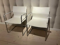 Enrico pellizzoni designstoel (2x) - afbeelding 1 van  5