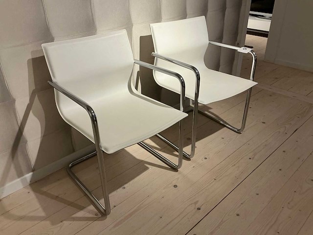 Enrico pellizzoni designstoel (2x) - afbeelding 2 van  5