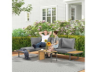 Ensemble de mobilier de jardin , extensible jusqu'à 6 places - afbeelding 3 van  10