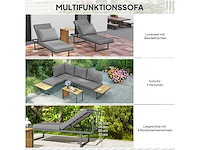 Ensemble de mobilier de jardin , extensible jusqu'à 6 places - afbeelding 7 van  10