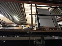 Entresolvloer +-70m² + stellingen - afbeelding 2 van  10