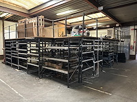 Entresolvloer +-70m² + stellingen - afbeelding 3 van  10