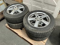 Enzo / pirelli sottozero band op aluminium velg (4x) - afbeelding 1 van  6