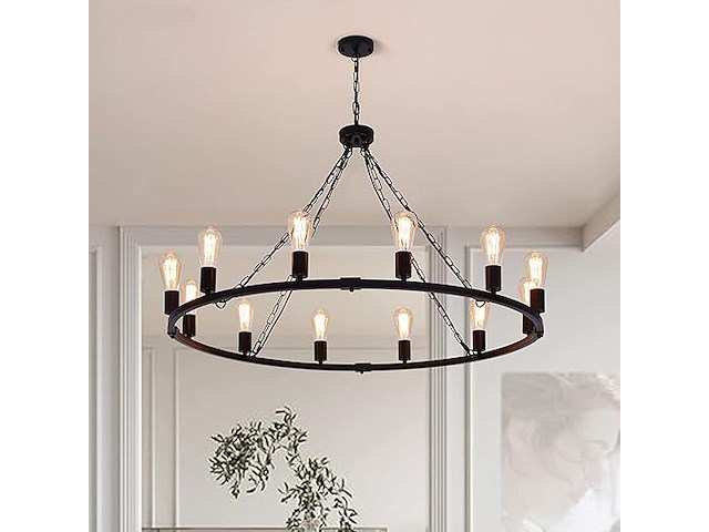 Eoodis rustieke kroonluchter - afbeelding 1 van  4