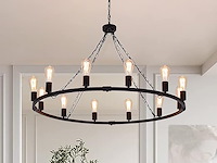 Eoodis rustieke kroonluchter - afbeelding 1 van  4