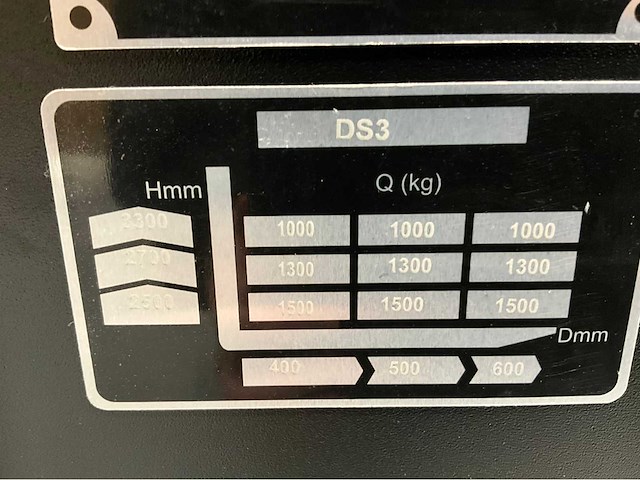 Ep - esl 3,3 meter stapelaar, li-ion batterij - 1500 kg - 2026 - afbeelding 5 van  14