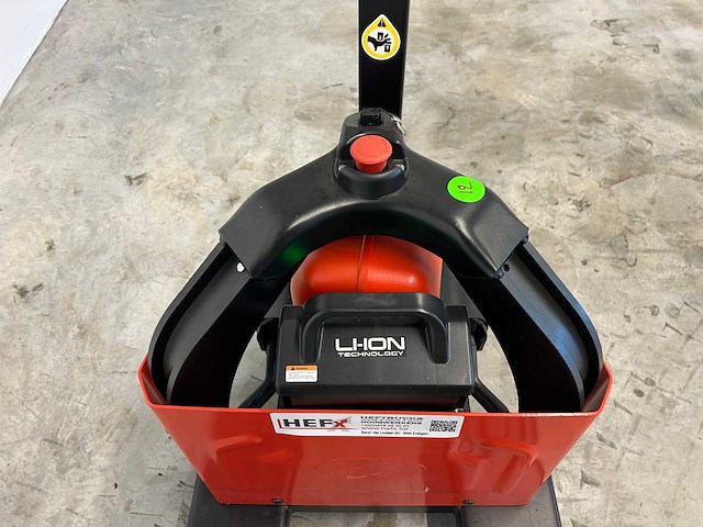 Ep equipment - 2022 - ept12 pro - elektrische palletwagen - afbeelding 2 van  6