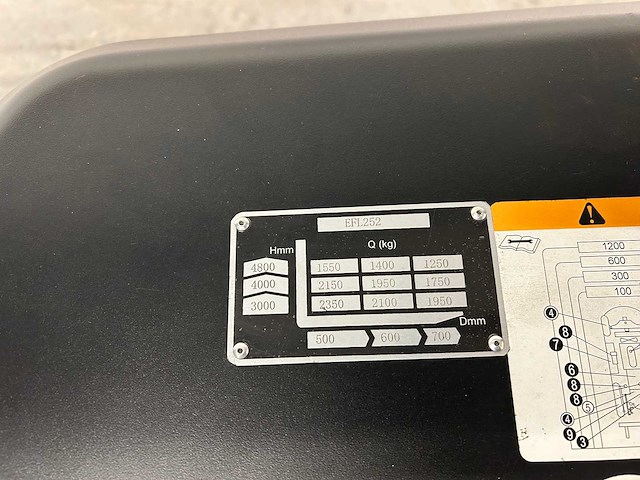 Ep equipment - 2023 - efl 252b - vorkheftruck - afbeelding 2 van  8