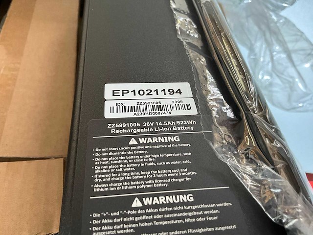 Ep1021092. ma-but-0000062 partij fiets batterijen - afbeelding 4 van  9