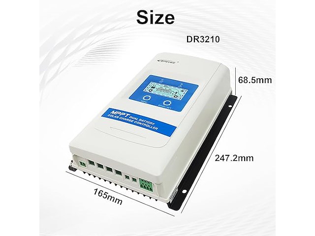 Epever 30a mppt solar charge controller - afbeelding 3 van  4