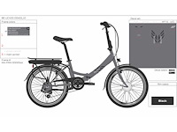 Epona eluxo 20” elektrische plooifiets ongebruikt (6x) - afbeelding 4 van  10
