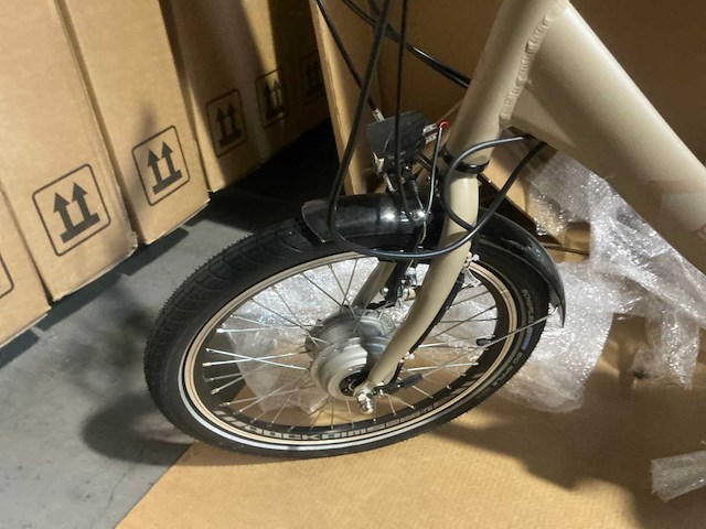 Epona eluxo 20” elektrische plooifiets ongebruikt (6x) - afbeelding 7 van  10