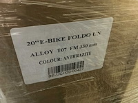Epona foldo 20” elektrische plooifiets ongebruikt (2x) - afbeelding 9 van  9