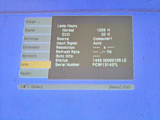 Epson - h440b - lcd projector / beamer (1006 uren) - afbeelding 2 van  10