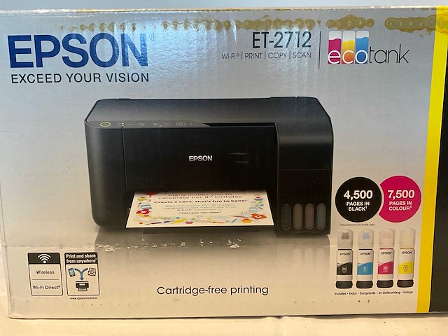 Epson all-in-one et-2712 inktjetprinter - afbeelding 2 van  4