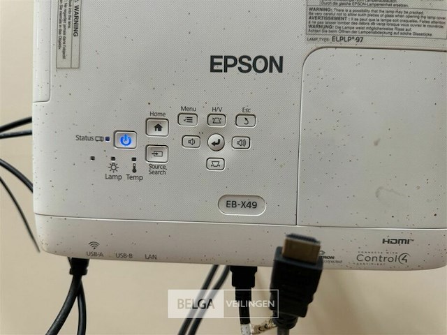 Epson beamer met scherm - afbeelding 2 van  15