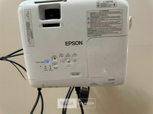 Epson beamer met scherm - afbeelding 14 van  15