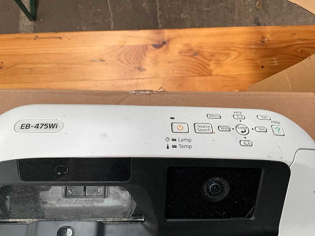 Epson eb-475wi beamer (2x) - afbeelding 3 van  4