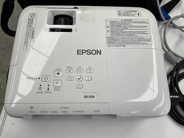 Epson eb-s04 beamer - afbeelding 6 van  6