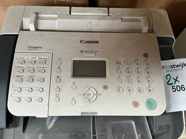 Epson i-sensys fax-l170 fax- en laserprinter (2x) - afbeelding 5 van  5
