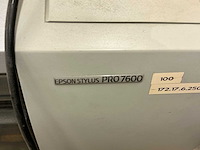 Epson stylus pro 7600 grootformaat inkjetprinter (large-format printer / plotter) overige printers en copiers - afbeelding 4 van  11