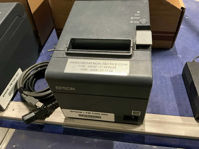 Epson tm-t20 bonnenprinter (2x) - afbeelding 3 van  5