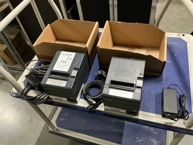 Epson tm-t20 bonnenprinter (2x) - afbeelding 2 van  5