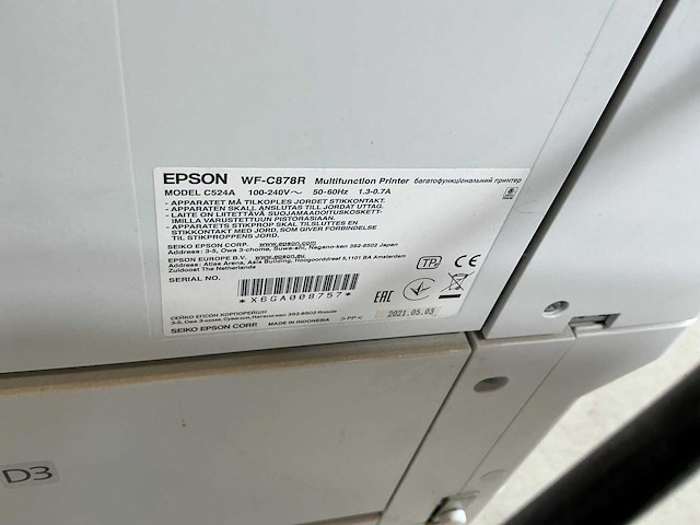 Epson wf-c878r printer - afbeelding 6 van  14