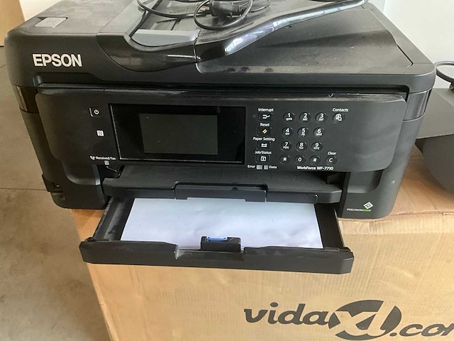 Epson workforce wf-7710 printer - afbeelding 2 van  9