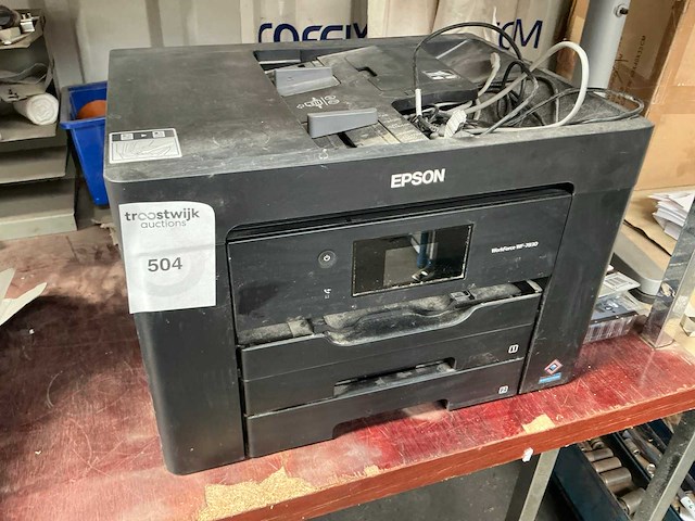 Epson workforce wf-7830 multifunctionele inktjetprinter - afbeelding 2 van  8