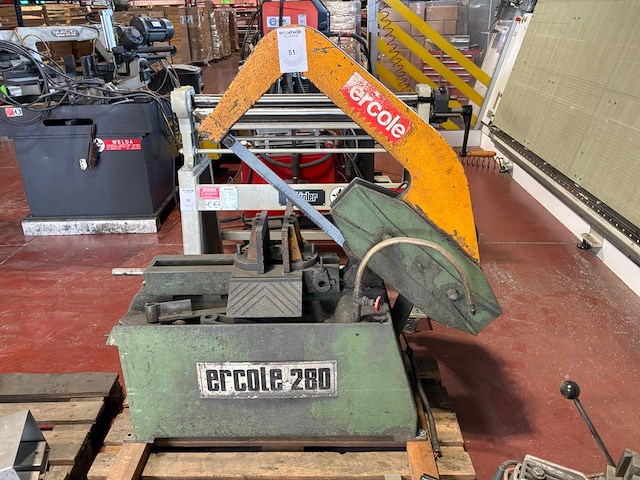 Ercole 280 beugelzaagmachine - afbeelding 1 van  3
