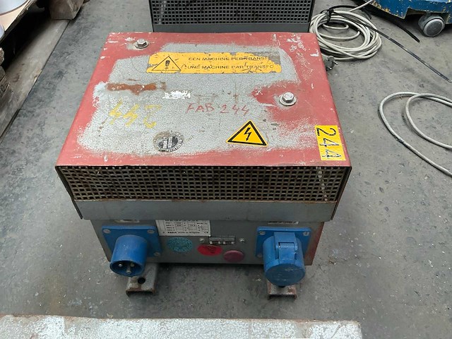 Erea 41 ft 334 scheidings transformator (2x) - afbeelding 3 van  5