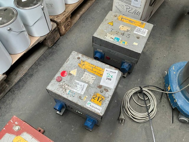Erea 41 ft 334 scheidings transformator (2x) - afbeelding 1 van  5