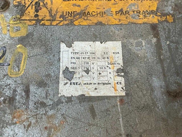 Erea 41 tf 334 scheidingstransfo (2x) - afbeelding 3 van  4