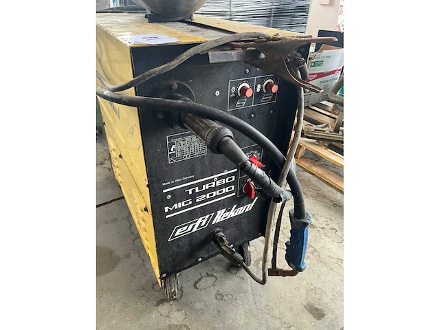 Erfi rekord turbo mig 2000 lasapparaat - afbeelding 4 van  7
