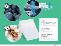 Ergonomisch traagschuim wigkussen - afbeelding 2 van  3