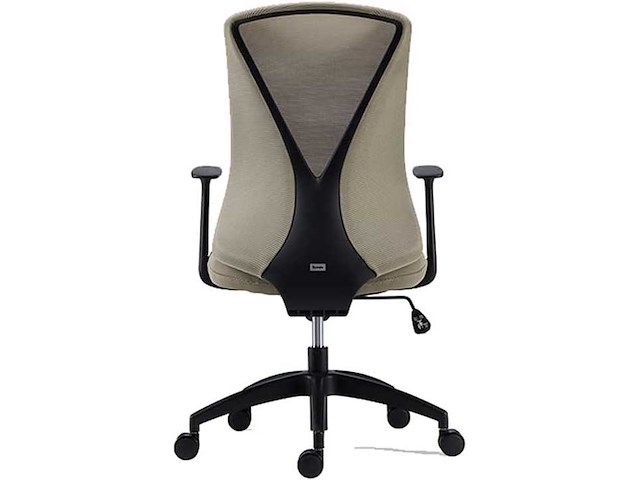 Ergonomische bureaustoel - zwart - afbeelding 5 van  8