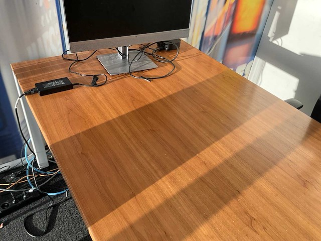 Ergonomische bureaustoel (2x) + bureau - afbeelding 4 van  13