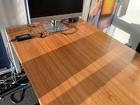 Ergonomische bureaustoel (2x) + bureau - afbeelding 4 van  13
