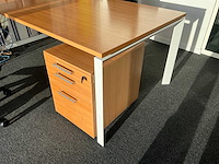 Ergonomische bureaustoel (2x) + bureau - afbeelding 12 van  13