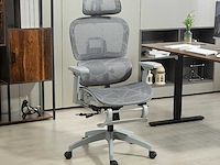 Ergonomische bureaustoel en voetsteun - afbeelding 1 van  9